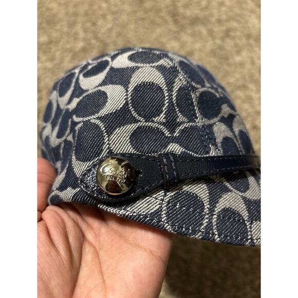 Coach Newsboy Hat Cap Scally Cabbie Blinders Hat Flat Cap Driver Est. 1941 - Picture 4 of 4